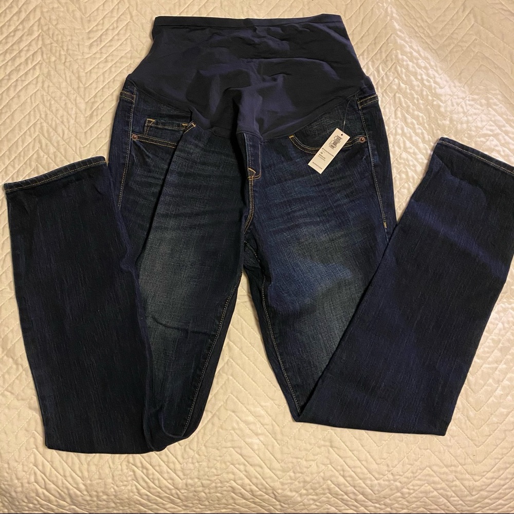 NWT Old Navy Full Panel Skinny Jeans Sz 10